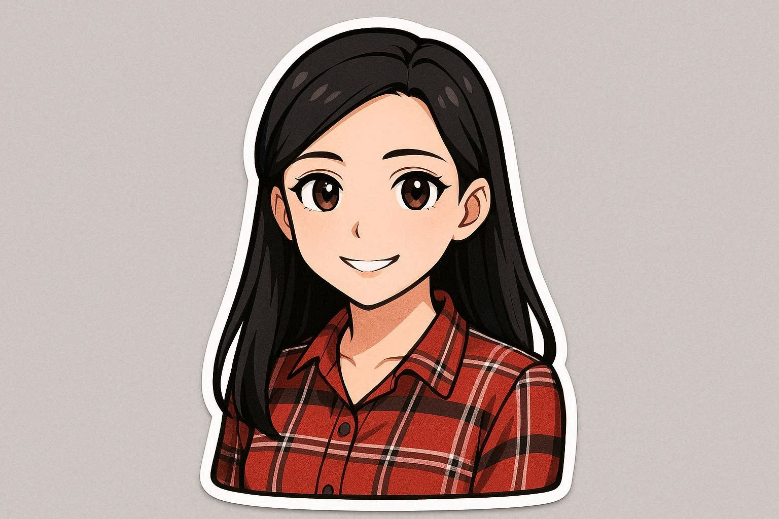 Illustrated profile portrait of Jennele V. Del Mundo